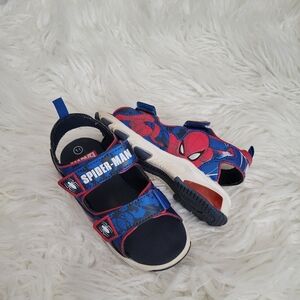 Marvel Spiderman Lighted Sandals - Boys